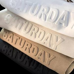 Sudadera con capucha de peso pesado con logotipo personalizado en relieve, Sudadera con capucha, sudadera con capucha personalizada para hombre, Sudadera con capucha con estampado de pantalla y bordado 3D - Product Image 1