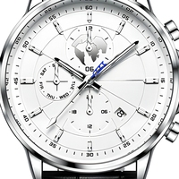 Montre mécanique automatique pour homme de haute qualité, cadran en cristal saphir, boîtier en alliage de titane, bracelet en cuir véritable, montre élégante et luxueuse