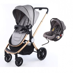Carocior-cochecito de bebé 3 n <span class=keywords><strong>1</strong></span>, carrito plegable de lujo con asiento de coche 3 en <span class=keywords><strong>1</strong></span> - Product Image 2