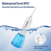 H2ofloss Portable Water Flosser Nettoyant Oral sans fil Irrigateur de dents Soins dentaires professionnels Irrigateur Oral