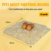 Prix de gros directs d'usine Tapis de nidification de haute qualité pour poules pondeuses, Tapis de nidification en vrac avec une meilleure protection des œufs