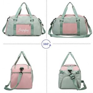 Wholesale Large Capacity Travelling Camping Dry Wet Waterproof Gym Sport Duffel Overnight <b>Bag</b> Backpack <b>with</b> <b>Shoes</b> <b>Compartment</b> - Product Image 5