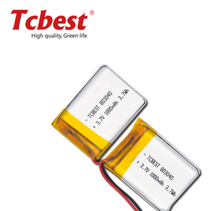 Groothandel Kwaliteit <span class=keywords><strong>3</strong></span>.7V 1000Mah Li-Polymeer Batterij 803040 Voor Rc Modellen Met Ce Rohs Certificaat - Product Image 2