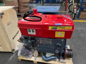 Moteur diesel Jiangdong ZS195 12 CV à démarrage électrique, monocylindre, refroidi par eau, neuf, meilleur prix Chine, à vendre - Product Image 2