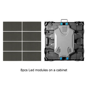 Hoàn thành hệ thống Pitch 2 mét Led bức tường video RGB SMD LED Bảng điều chỉnh cho thuê sản phẩm hiển thị một bộ phim tình yêu - Product Image 3