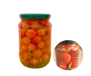 Grande vente de qualité supérieure ISO Standard Factory au Vietnam Délicieux
Tomates marinées aigre dans Mason Jar - Product Image 3