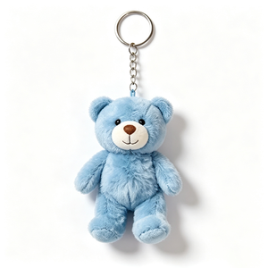 Portachiavi in Peluche Morbido a Forma di Coniglio, <span class=keywords><strong>Orso</strong></span>, Anatra, Rana, Gatto, Personalizzabile con Logo, Regalo, Mascotte Animale Soffice, OEM/ODM UYEAH - Product Image 3