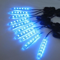 6 PCS LED Dream Color Neon Chasing Bande lumineuse à LED pour moto Lumière LED pour moto