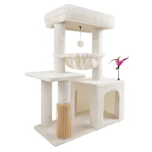 2024 New Arrival Modern Luxury Cat Tree Low MOQ Hot Sale Pet Design With Sustainable Feature Made From Sisal