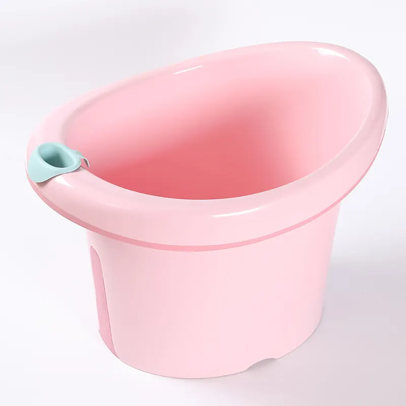 Plastic Mini Grote Baby Bad Kinderen Wassen Bad Hot Populaire Top Kwaliteit Roze Baby Veiligheid Producten 64*49*46Cm Eco-Vriendelijk