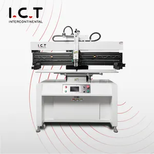 Imprimante à pochoir semi-automatique de conception personnalisée entièrement automatique à haut rendement meilleure vente à prix compétitif
