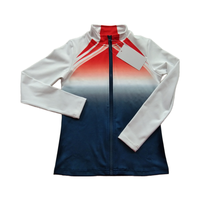 Veste d'échauffement OEM pour filles, idéale pour l'entraînement des enfants, pour les entraîneurs et les clubs sportifs