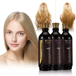 Traitement à la kératine des protéines brésiliennes, soie lisse, Super bon résultat, fond de kératine pour tous les types de cheveux - Product Image 2