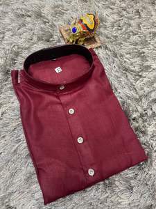 Kurta pyjama pour homme, broderie festive de Lucknow, pour la vente en gros - Product Image 6