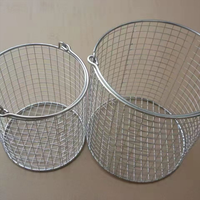 Panier en fil métallique de qualité supérieure pour réfrigérateur, conteneur en maille de qualité alimentaire pour tri et rangement des aliments dans le réfrigérateur, le congélateur et la cuisine