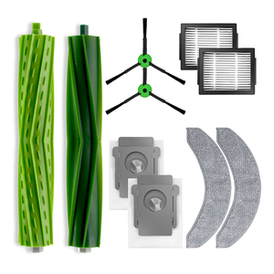 Ajuste para i Robots Roombas <span class=keywords><strong>Combo</strong></span> <span class=keywords><strong>J7</strong></span> + / J9 + Cepillo giratorio principal filtro Hepa paño de mopa accesorios de aspiradora robótica - Product Image 1