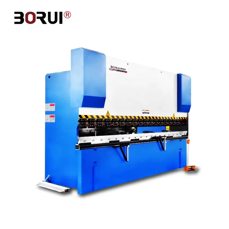 Cnc sac Metal bükme makinesi çelik bükme makinesi WC67K 125T/3200 6 + 1 eksen hidrolik makas pres paslanmaz plaka bükme 120