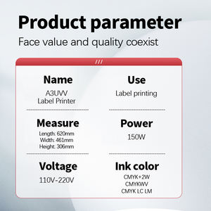 Stampante di Etichette UV A3 Macchina per Adesivi Stampante a Getto d'Inchiostro UV per Adesivi Macchina da Stampa per Etichette UV A3 Roll to Roll - Product Image 6