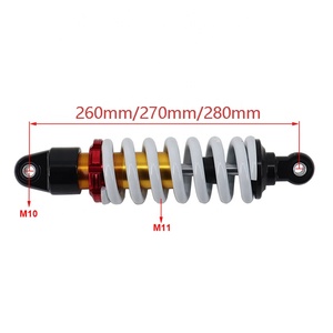 <span class=keywords><strong>Amortisseur</strong></span> Arrière de Moto 260mm 270mm 280mm pour Pit <span class=keywords><strong>Bike</strong></span>, Dirt <span class=keywords><strong>Bike</strong></span>, <span class=keywords><strong>Pocket</strong></span> <span class=keywords><strong>Bike</strong></span>, Quad, VTT - Product Image 6