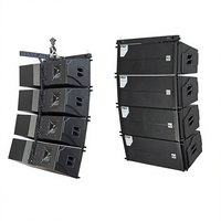 Système de sonorisation professionnel MA208 Dual 8 pouces, ensemble de haut-parleurs haute puissance, réponse en fréquence 69Hz-20kHz pour la scène