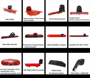 2 Trong 1 Chất Lượng Cao HD Xếp Phía Sau Quan Sát Máy Ảnh Tầm Nhìn Mô Hình Phanh Ánh Sáng Sao Lưu Cam Ford Quá Cảnh AHD Cảm Biến Hình Ảnh Bãi Đậu Xe - Product Image 2