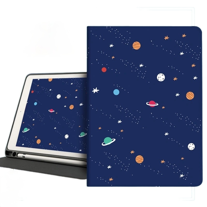 Чехол для планшета ipad Air 4 10,9 2020 с автоматическим спящим режимом и пробуждением, магнитный силиконовый чехол с держателем для карандашей