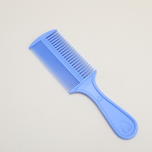 Brosse <span class=keywords><strong>peigne</strong></span> en plastique double face à dents grossières et à dents fines de couleur bonbon en gros pour un <span class=keywords><strong>meilleur</strong></span> style logo personnalisé - Product Image 4