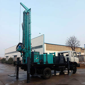 เครื่องเจาะบ่อน้ำแบบติดตั้งบนรถบรรทุก HFJ360KT ระยะ 360 เมตร เครื่องเจาะบ่อน้ำแบบพกพาติดตั้งบนรถยนต์ - Product Image 4