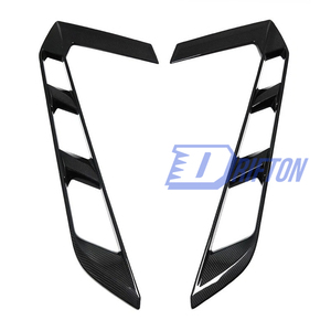 Cubiertas de Ventilación Lateral del Motor Trasero de Fibra de Carbono Seca DRIFTON para Chevrolet Corvette C8 Coupé Stingray Z51 y Z06 Z07 2020-2026 - Product Image 4