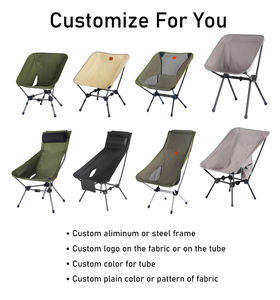 Chaises pliantes portables de camping robustes et légères en aluminium pour adultes, idéales pour l'extérieur - Product Image 5