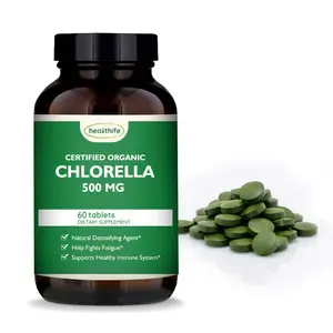 Healthife Bulk Chlorella Tablets Protein 55% Organic Chlorella Tablets