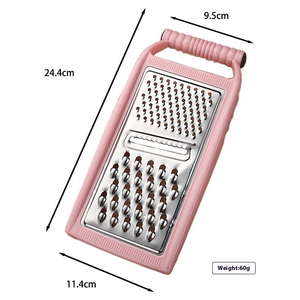 Rebanadora de verduras <span class=keywords><strong>Manual</strong></span> multifuncional, rallador de acero inoxidable para patata, zanahoria, queso, herramienta de cocina - Product Image 4
