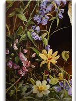 Pintura por Números de 3 Paneles para Adultos, Kit de Pintura al Óleo Digital DIY de 3 Piezas con un Lindo Zorro en un Paisaje, Ideal para Regalo