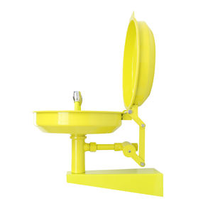 Station de lavage oculaire murale en acier inoxydable avec couvercle de <span class=keywords><strong>protection</strong></span>, lavabo en acier inoxydable résistant à la corrosion, station de lavage oculaire d'urgence - Product Image 5