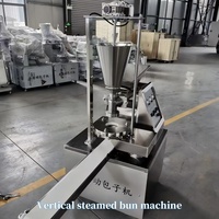 Machine à momo automatique à moteur haute efficacité pour la fabrication de petits pains vapeur, 220V, usage professionnel en restaurant