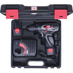 KS เครื่องมือ-515.3536เครื่องเจาะไร้สาย, 24Nm 1.870รอบต่อนาที10,8โวลต์พร้อมแบตเตอรี่2ก้อนและเครื่องชาร์จ1ก้อน - Product Image 5