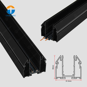 DC220v <span class=keywords><strong>LED</strong></span> lumière sur rail magnétique Stretch Tension tissu Ceil Rail profilé en aluminium Rail magnétique pour plafond <span class=keywords><strong>tendu</strong></span> en russie - Product Image 3