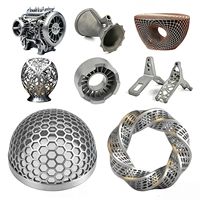 Servicio de Impresión 3D OEM SLM, Prototipado Rápido OEM/ODM, Metales Preciosos Acabados, Incluyendo Cobre, Acero Inoxidable, Bronce, ISO 9001