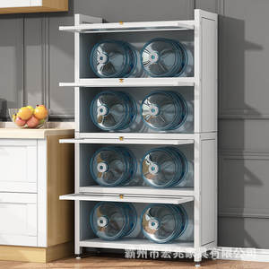 Usine Vertus personnalisée à 3 niveaux garde-manger de cuisine armoire de rangement étagère de rangement utilitaire bibliothèque micro-ondes étagère de rangement - Product Image 2