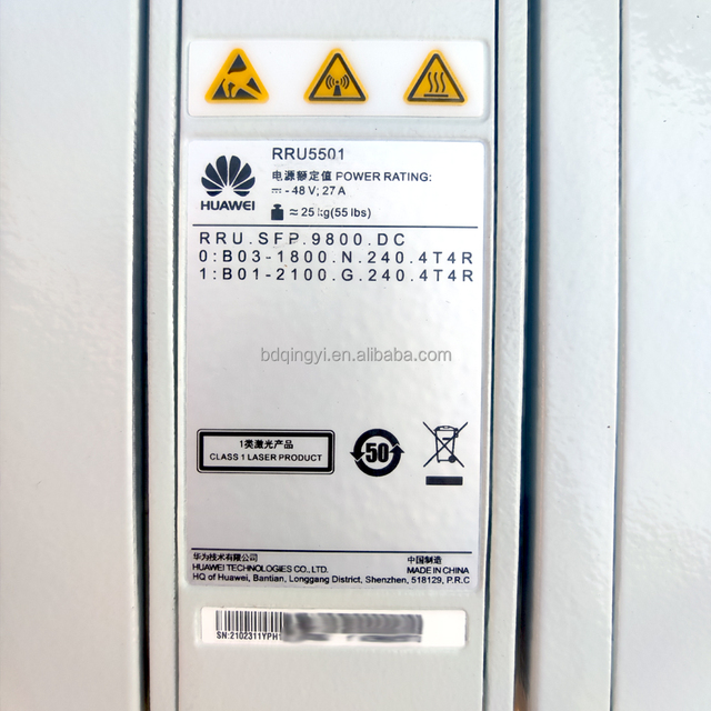 Base Station LTE Radio Remote Unit RRU5501 9.8G 4T4R 02311YPH