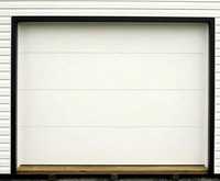 Porte de garage Aoruisi moderne pour maison et commerce, anti-effraction, étanche, avec cadre en acier et alliage d'aluminium polymère
