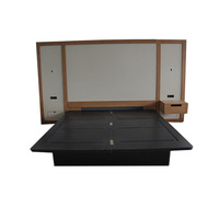 Tête de lit personnalisée pour lit Queen ou King, en MDF, rembourrée en bois, mobilier d'hôtel Hampton Inn