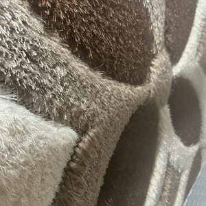 Ensemble de tapis Shaggy persan/turc moderne sophistiqué tapis de haute qualité pour la maison ou la voiture Unique beau tapis fabriqué en Turquie - Product Image 1