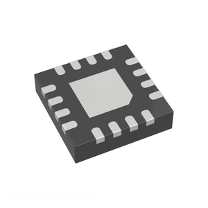 Circuito Integrado de Gestión de Energía (PMIC) IC LASER DRVR 11.3GB 3.6V 16QFN SY88024LMG-TR, Chip IC 16 VFQFN con Pad Expuesto - Product Image 1