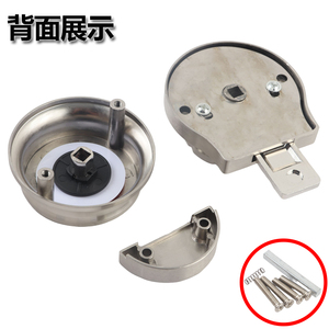ตัวล็อคแสดงสถานะห้องน้ำสาธารณะ  ด้ามจับประตูห้องน้ำสแตนเลส 304 - Product Image 4