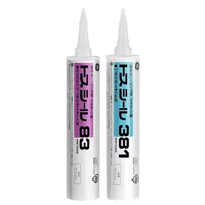 TOSSEAL GE83 GE381 Neutral Silicone Weathering Sealant Waterproof and Mold proof Adhesive Water Glass Adhesive Wholesale