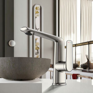 <span class=keywords><strong>Robinet</strong></span> de lavabo à <span class=keywords><strong>main</strong></span> en laiton à 2 modes Angle de sortie d'<span class=keywords><strong>eau</strong></span> réglable Antirouille et anti-éclaboussures Céramique douce <span class=keywords><strong>Eau</strong></span> chaude et <span class=keywords><strong>froide</strong></span> pour salle de bain - Product Image 2