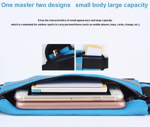 Running Belt Waist Fanny Pack Bag Sports Waterproof Waist Phone Pocket - Product Image 5
