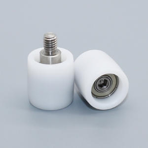 ลูกรอกเคลือบพลาสติก POM แบบลูกปืนคู่จากผู้ผลิต 696ZZ ลูกกลิ้งไนลอนทนการสึกหรอ อุปกรณ์เสริมพลาสติก - Product Image 4
