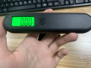 Báscula colgante de ABS negra Digital portátil de 50kg, pantalla LCD, báscula electrónica para equipaje de viaje, gran oferta de fábrica, pesaje colgante de 0,01 kg - Product Image 6